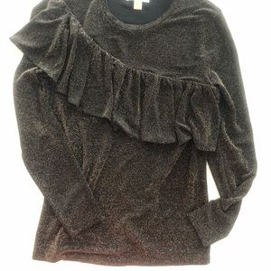 Michael Kors sparkling pull over top